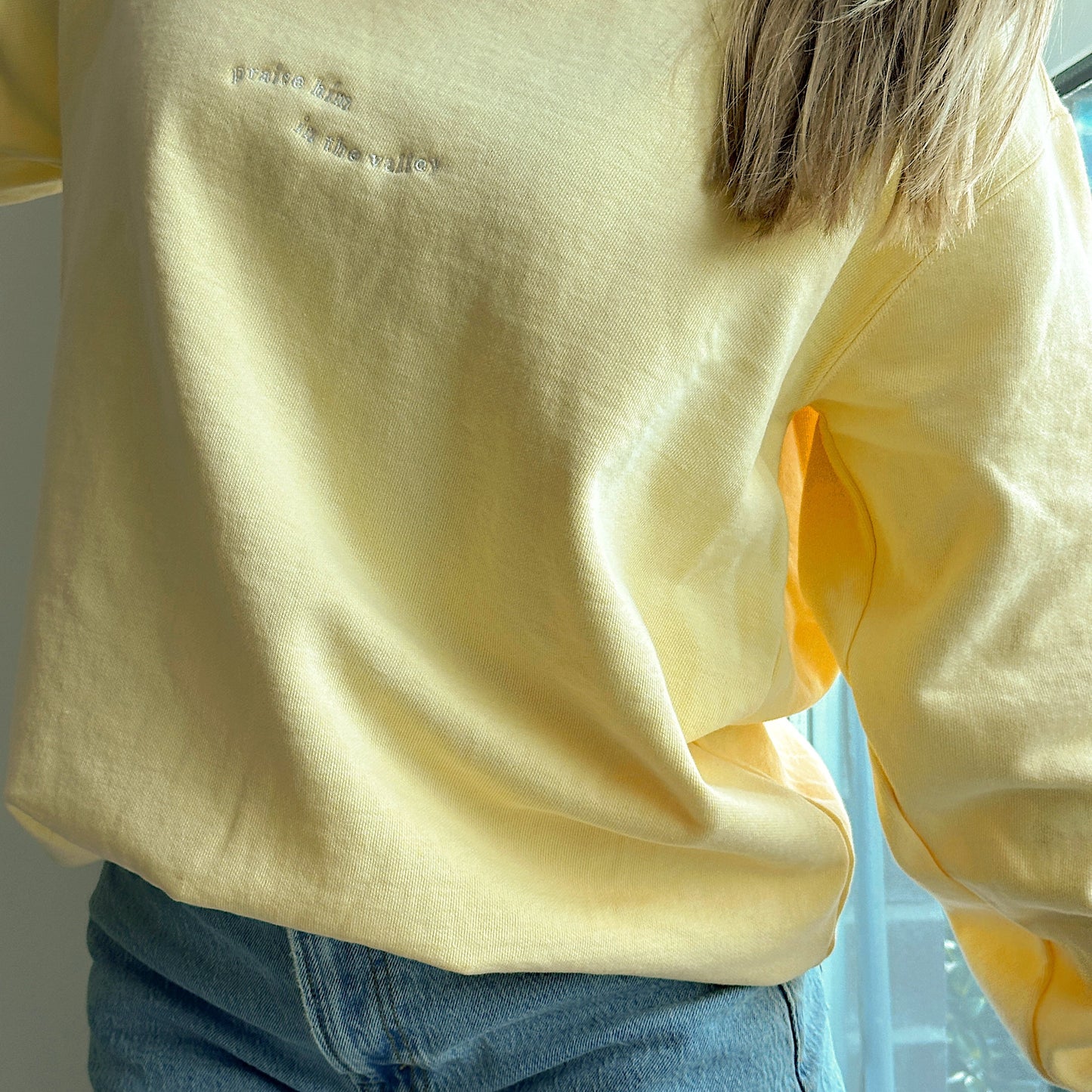 Praise Him In The Valley Crewneck