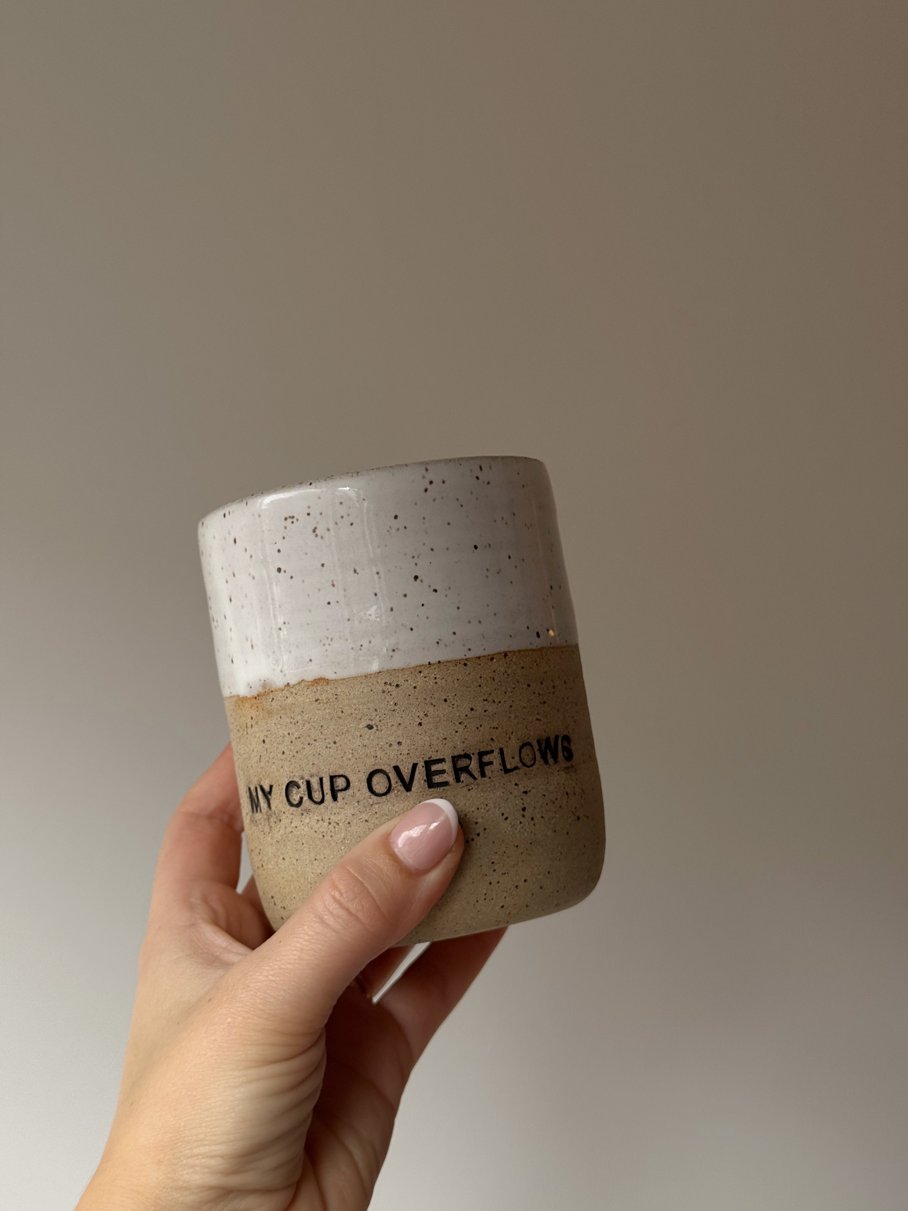 My Cup Overflows - To-Go Mug (Pre Order)