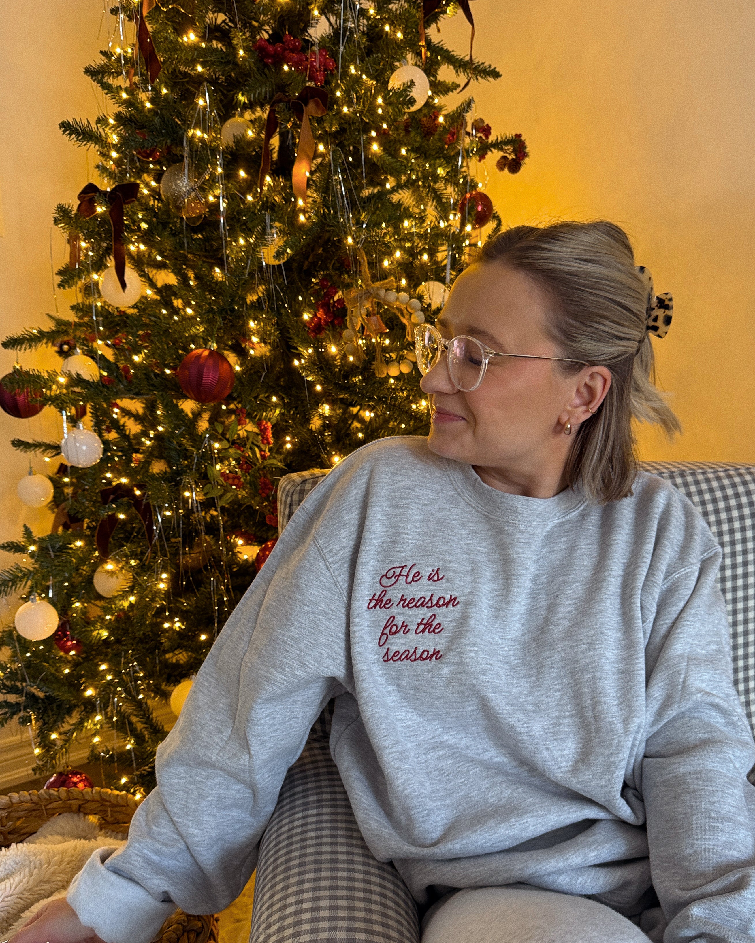 He Is the Reason for the Season™ Christmas Crewneck